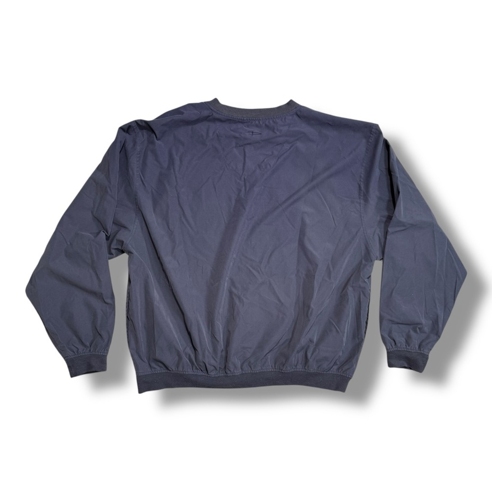 Page & Tuttle Blue Golf Windbreaker Pullover Jacket V-neck Performance Athletic - Picture 10 of 16